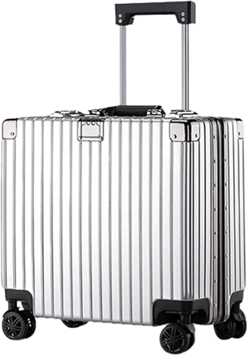旅行バッグ 持ちはこび入れもの 機内持ち込み 30L キャリーバッグ TSA鍵を掛ける積み上げる 軽銀ひな形 超軽さ 小型 耐衝撃 静音 ダブルキャスター 360度回転させる 旅する 商行為 出張 しろがね色 SSサ