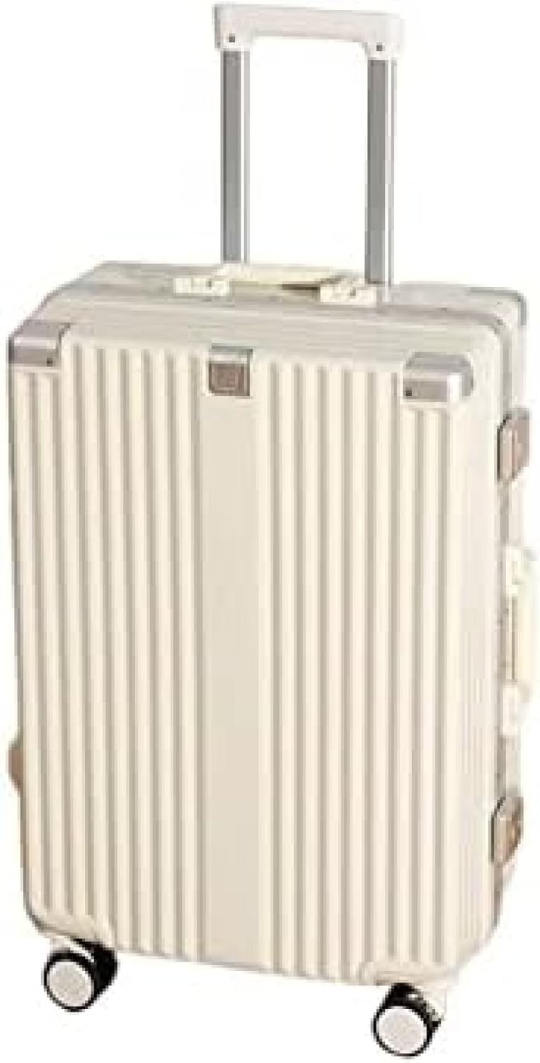 スーツケース キャリーバッグ 機内持ち込み 軽量 white S:36×23×55cm(31L) キャリーケース ドリンクホルダー 大型スーツケース 旅行ケース 大容量 耐衝撃 usbポート付き 36|Libre777