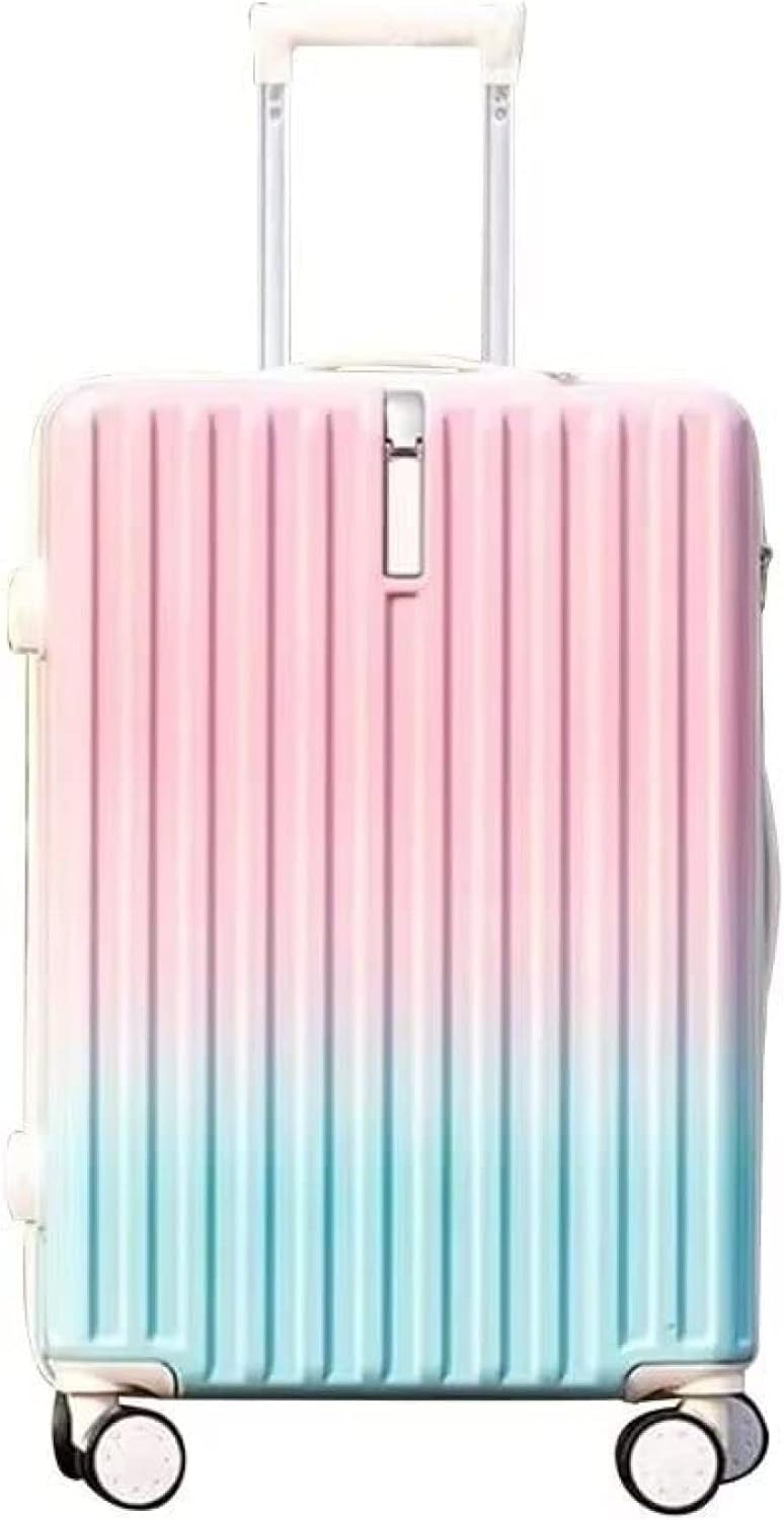 旅行バッグ 機内持込 持ちはこび入れもの ジッパー グラデーションで 着飾る好いたらしい 小型入れもの付き添い人 360度回転させる 静音ダブルキャスター 旅する 出張用 思わしいで耐久性がある 奥ふかさ ある路面電車入れもの