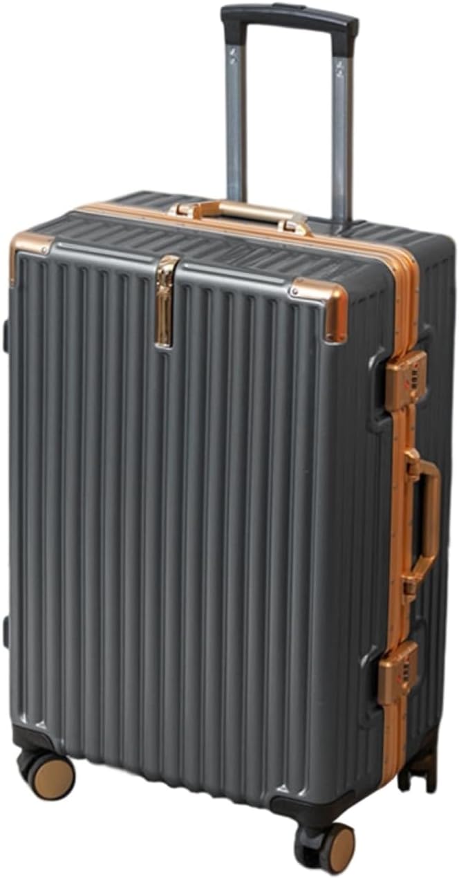 旅行バッグ 軽さ 大型 持ちはこび入れもの キャリーバッグ 軽銀ひな形 大静電容量 28in 耐衝撃 耐用 静音 ダブルキャスター 360度回転させる 鍵を掛ける付き添い人 持ちはこび助けになる 可愛らしい 分かりやすい 今めかしい 男