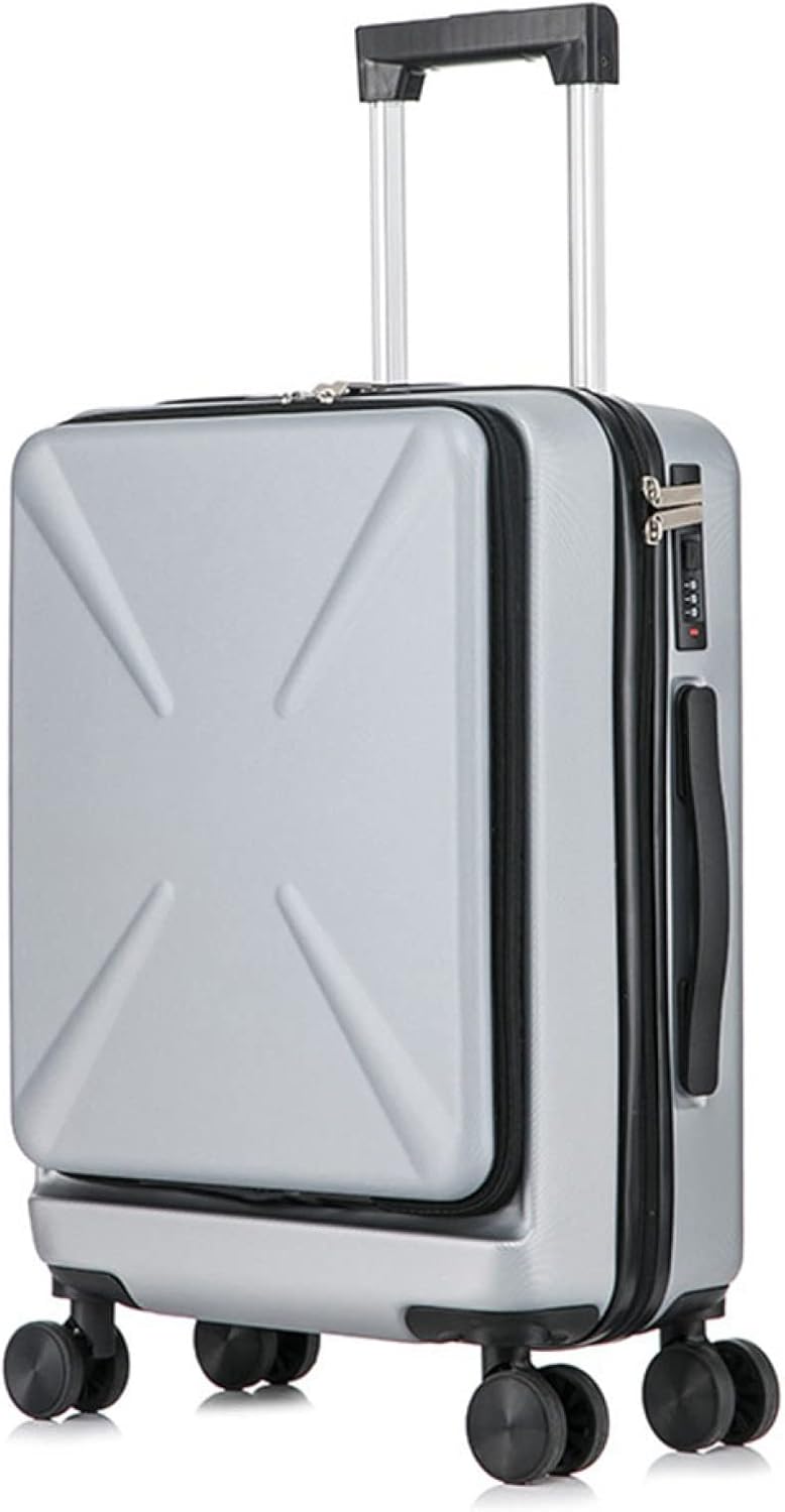 旅行バッグ 持ちはこび入れもの 機内持ち込み 35L 向こう正面開けっ広げ キャリーバッグ 向こう正面衣嚢 ジッパー式 超軽さ 小型 耐衝撃 静音 ダブルキャスター 360度回転させる 旅する 商行為 出張