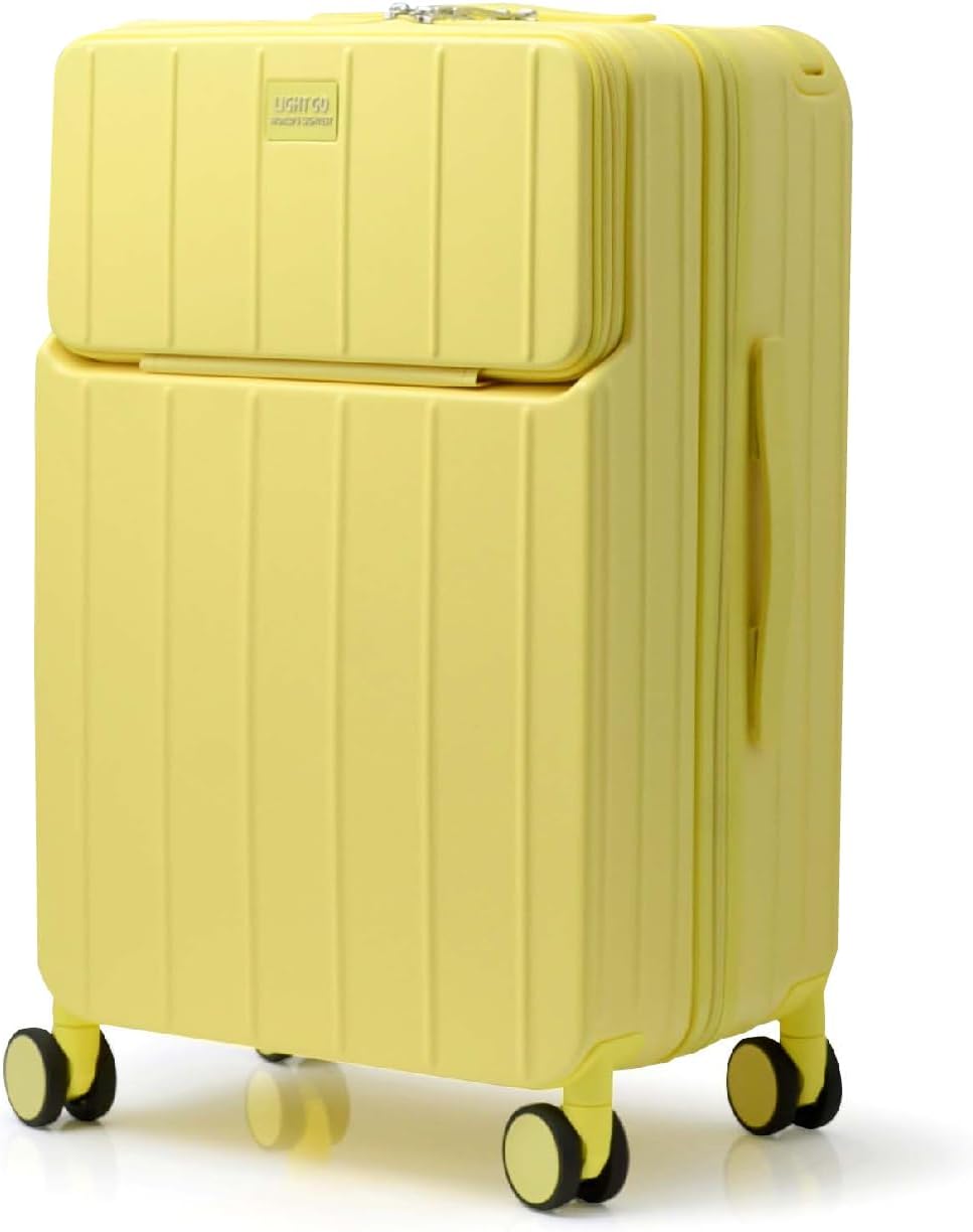 持ちはこび入れもの 向こう正面開けっ広げ 前食い違い 旅行バッグ ワイドキャリーバー USB界面付き添い人 ドリンク保持者 持ちはこび入れもの M大きさ 4.3kg キャリーバッグ 4色つや 4-5日用 大静電容量 多収