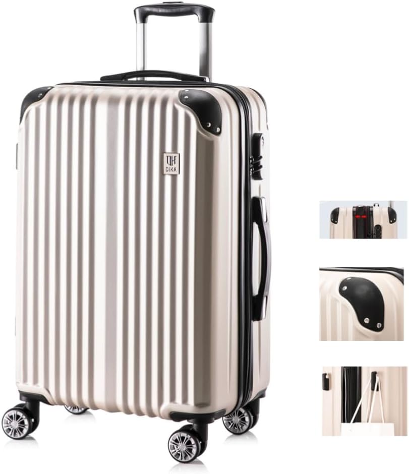 押しひろげる役立つこと付き添い人 旅行バッグ 持ちはこび入れもの 機内持ち込み 超軽さ 大静電容量 耐衝撃 キャリーバッグ ジッパー式 物掛け引っかかり 360度回転させる 静音 ダブルキャスター 文字盤鍵を掛ける マイコン＋ABS原材料 旅