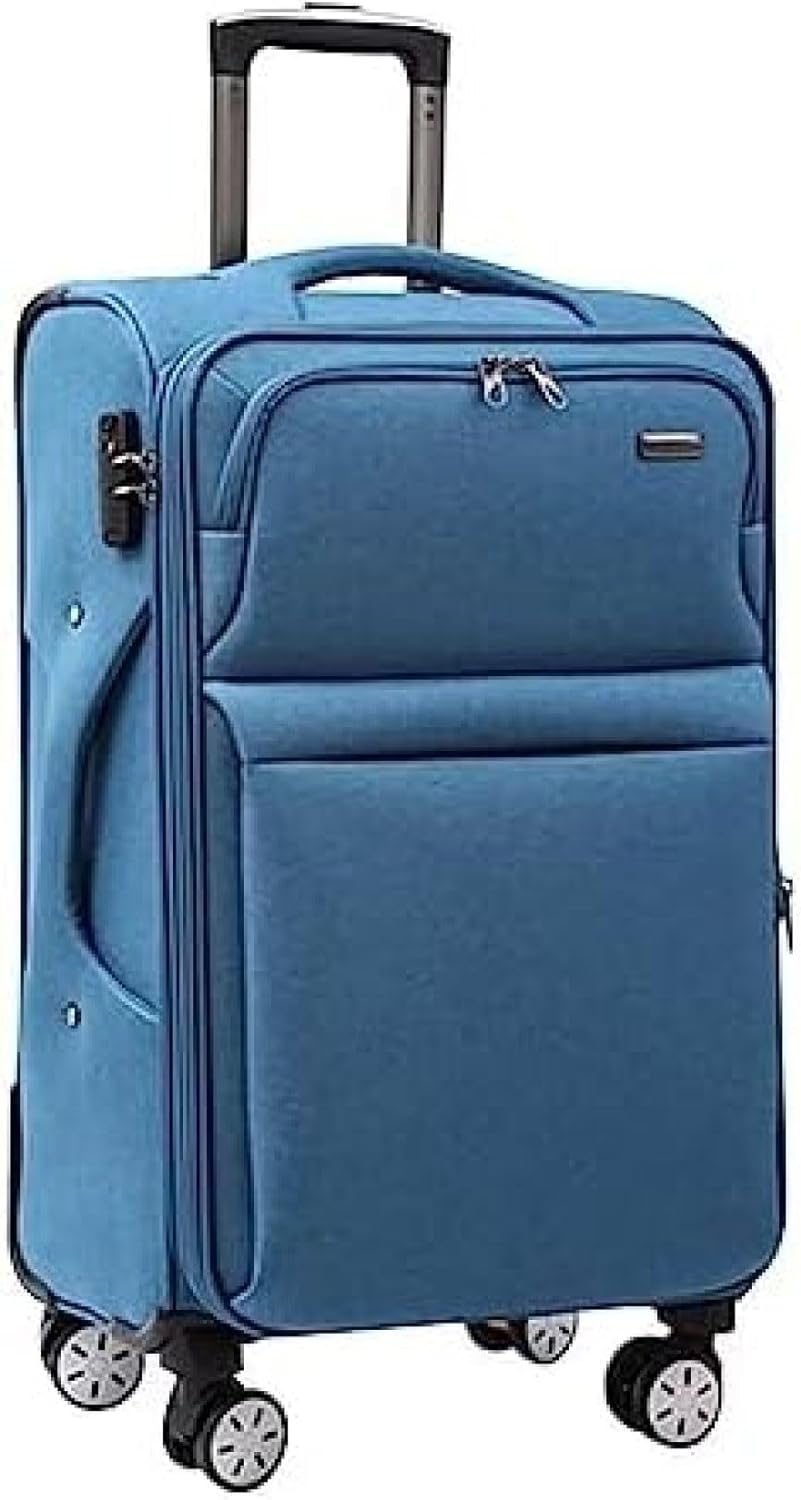 持ちはこび入れもの 布製 軽さ 旅行バッグ 青み XXL：76×45×30糎（135L） 押しひろげる役立つこと付き添い人 キャリーバッグ 大型 布 旅する入れもの 機内持ち込み 商行為入れもの 超軽さ旅行バッグ ブレー