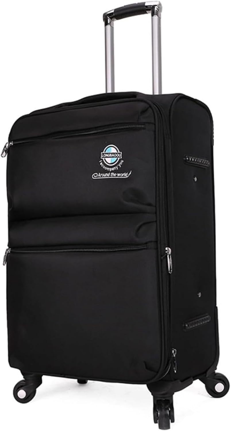 旅行バッグ 豆の町持ちはこび 2XL：49*31*85糎（105L/託送止むを得ず） ソフトキャリーケース 360°回転させるのキャスター 森閑とした 鍵付き添い人 切り取り押しとどめる 大静電容量 撥水製作 布製 ホンブルグ帽姿勢 ユニセ