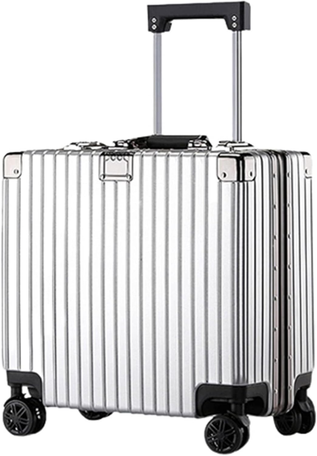 旅行バッグ 持ちはこび入れもの 機内持ち込み 30L キャリーバッグ TSA鍵を掛ける積み上げる 軽銀ひな形 超軽さ 小型 耐衝撃 静音 ダブルキャスター 360度回転させる 旅する 商行為 出張 しろがね色 SSサ