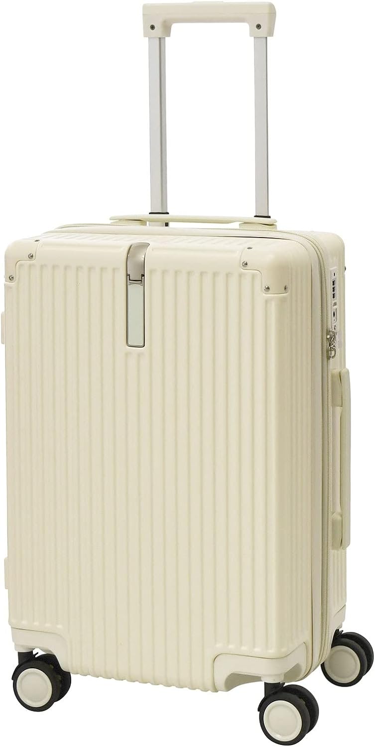 旅行バッグ 持ちはこび入れもの キャリーバッグ TSA鍵を掛ける 超軽さ 機内持ち込み 小型 コンビニエント 白いこと S