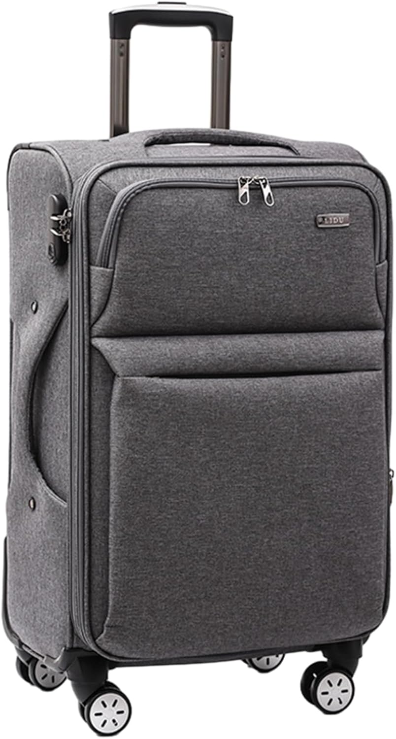 旅行バッグ ソフトキャリーケース ホンブルグ帽入れもの 機内持込可 キャリーバッグ オックスフォード 撥水 軽さ 旅行入れもの 静音 360度回転させる ダブルキャスター 耐衝撃 ジッパー印字機 静電容量押しひろげる役立つこと