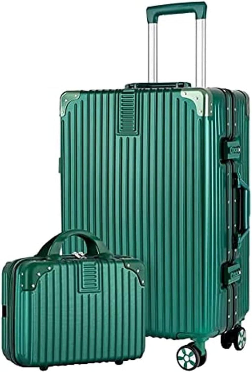 スーツケース 親子セット 機内持ち込み 旅行 出張 キャリーケース 耐衝撃 小型スーツケース キャリーバッグ アルミフレーム式 静音キャスター 大容量 軽量 キャリーケース 旅行出張