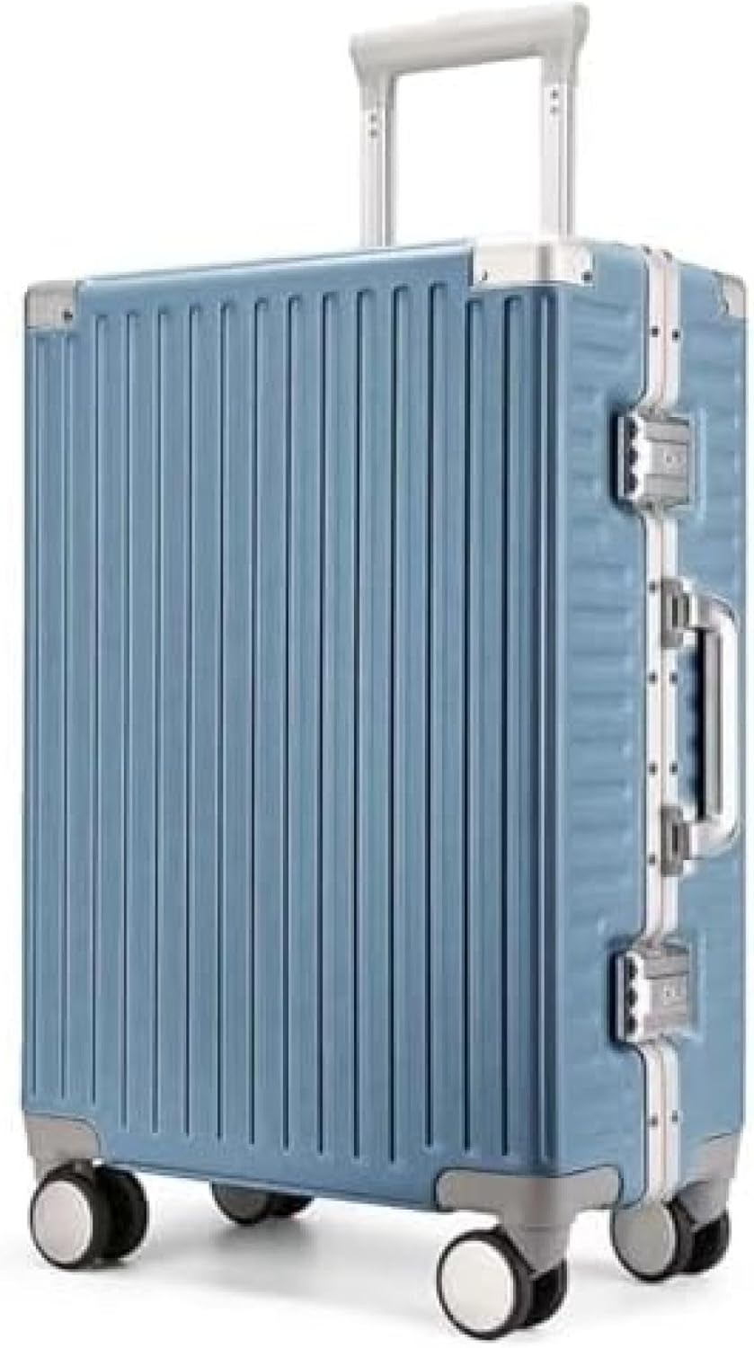 旅行バッグ 機内持ち込み 持ちはこび入れもの blue S大きさ（機内持ち込み） 軽銀ひな形 キャリーバッグ 軽さ 旅行入れもの 大型 旅行バッグ 押しひろげる役立つこと付き添い人 静音 ダブルキャスター 360度