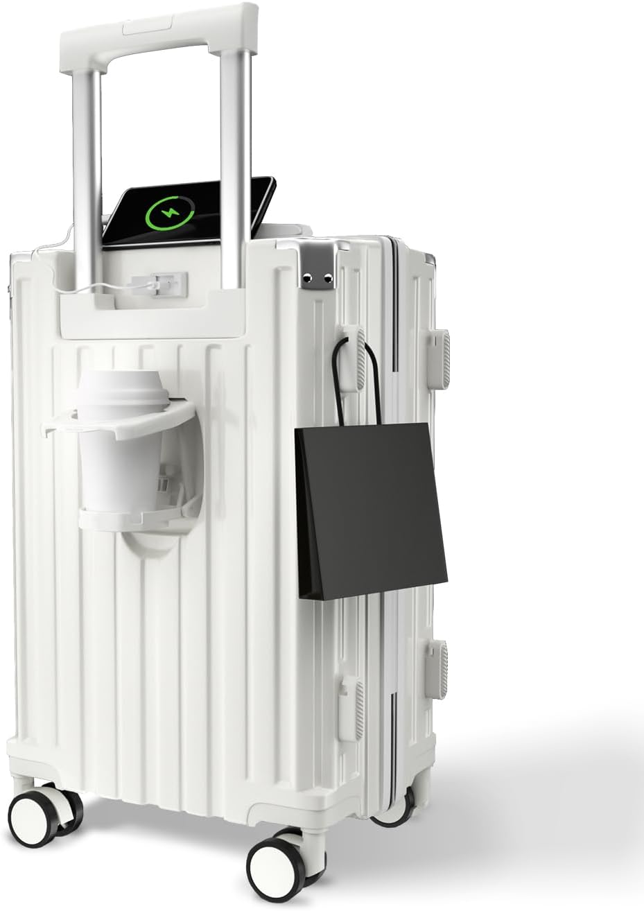 旅行バッグ 持ちはこび入れもの 40L 1泊~3泊 機内持込 軽さ 静音 ダブルキャスター 360度親しさ回転させる 耐衝撃 キャリーバッグ ローク積み上げる ジッパー式 優勝杯保持者付き添い人 横ずっぽうに物掛け引っかかりあり