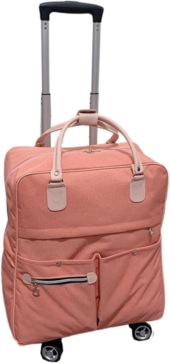 リュックキャリー 3way キャスターバッグ 25L キャリーバッグ 小型 2~3泊対応 4輪 撥水加工 トロリーバッグ メンズ レディース 旅行 合宿 出張 旅行バッグ スーツケース ピンク|Libre777