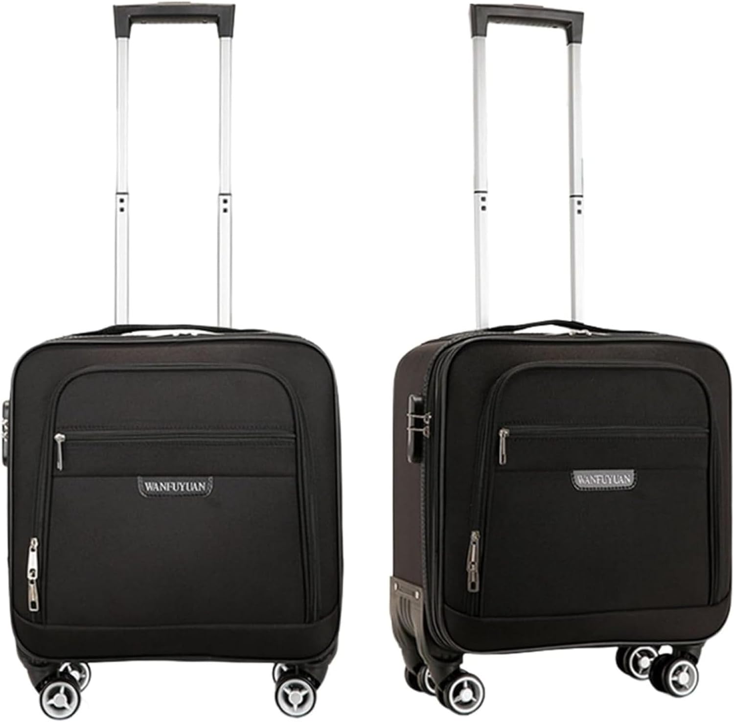 ホンブルグ帽キャリーバッグ 旅行バッグ S：33*18*40糎(23L/機内持込) 持ちはこび入れもの ホンブルグ帽姿勢 持ちはこび助けになる 機内持ち込み 小型 静音 ダブルキャスター 360度回転させる 鍵付き添い人 オックスフォ