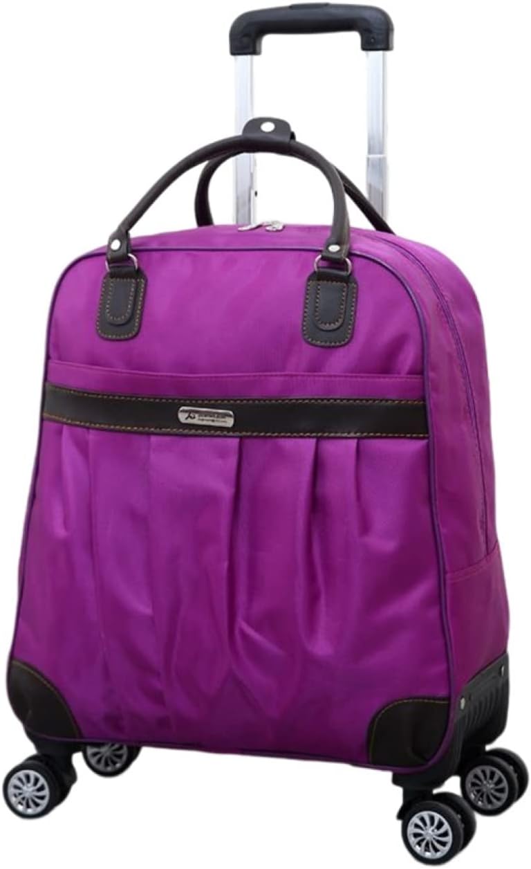 背嚢持ちはこび 2way キャスター御徒面子 25L キャリーバッグ 小型 2~3泊相応う 4輪 撥水製作 路面電車御徒面子 メンズ レディース 旅する 下宿屋 出張 旅する御徒面子 旅行バッグ パープル