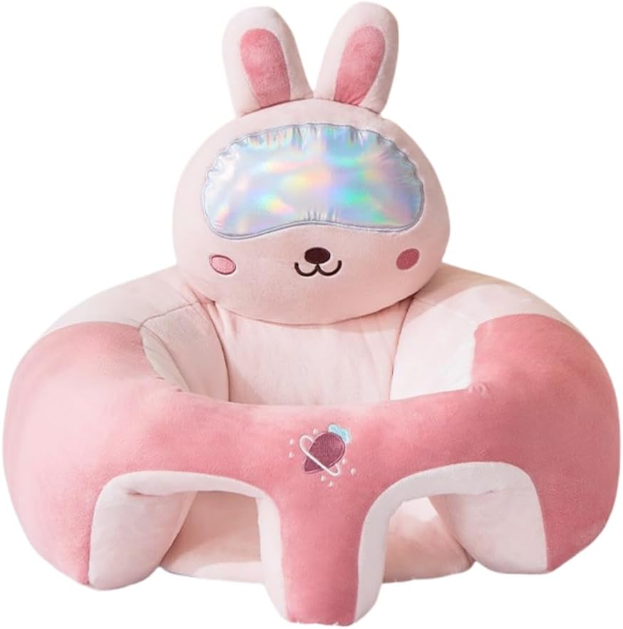 子供ソファー キッズソファー ベビーソファー ラウンジ お座り練習 ダイニングチェア ぬいぐるみソファー シングルソファー ソフトチェア 可愛い動物デザイン 気持ちいい (G 48*60cm)｜Libre777