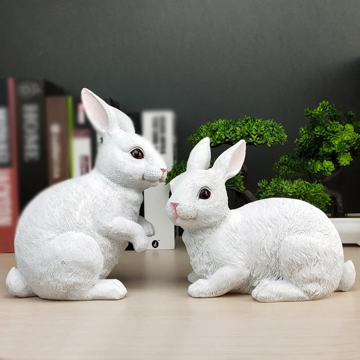 うさぎ 置物 オーナメント リアル タイプ ウサギ オブジェ インテリア 雑貨 動物 アニマル インテリア雑貨 かわいい おもしろい プレゼント F ギフト お祝い 庭の置物 マスコット 動物の置物