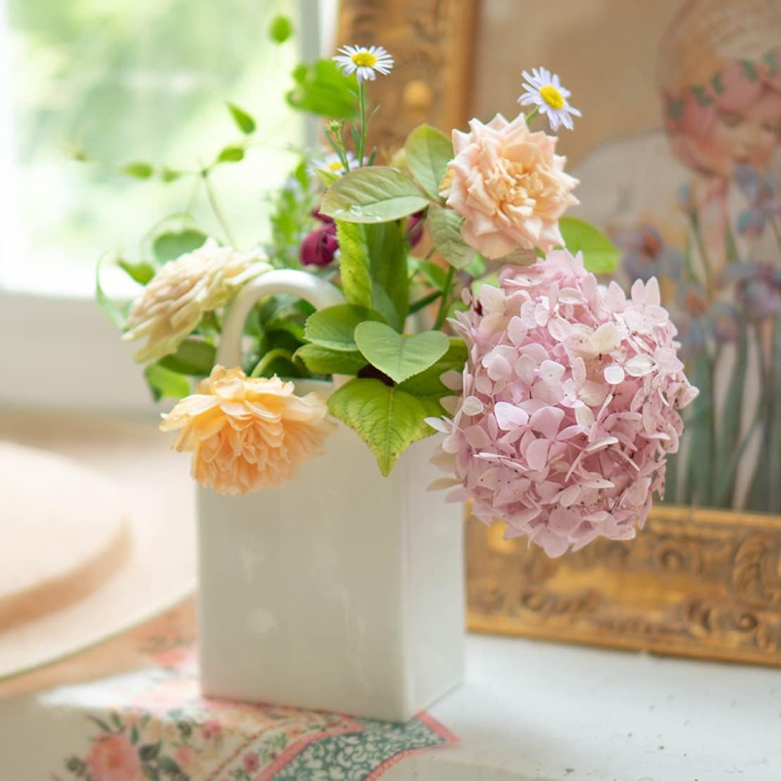 花びん おしゃれ 北欧の芸術品 がびん 工芸品 オブジェ 花活け フラワーベース 水耕栽培ok ガーデニング 水栽培 造花花瓶 生け花 一輪挿し 花器 レトロ インテリア飾り 置物 贈り物 陶器の花瓶