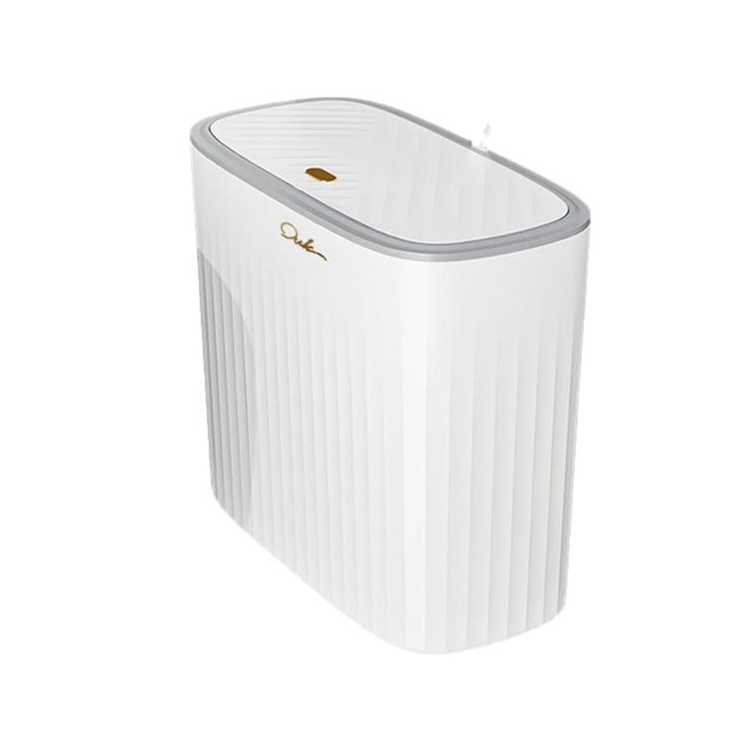 ゴミ箱 ふた付き 12L ダストボックス 角型 プッシュ式 ごみ箱 スリム おしゃれ 密閉 抗菌 音無し 消臭 リビングルーム トイレ 浴室 部屋 キッチン オフィス用 プラスチック ホワイト