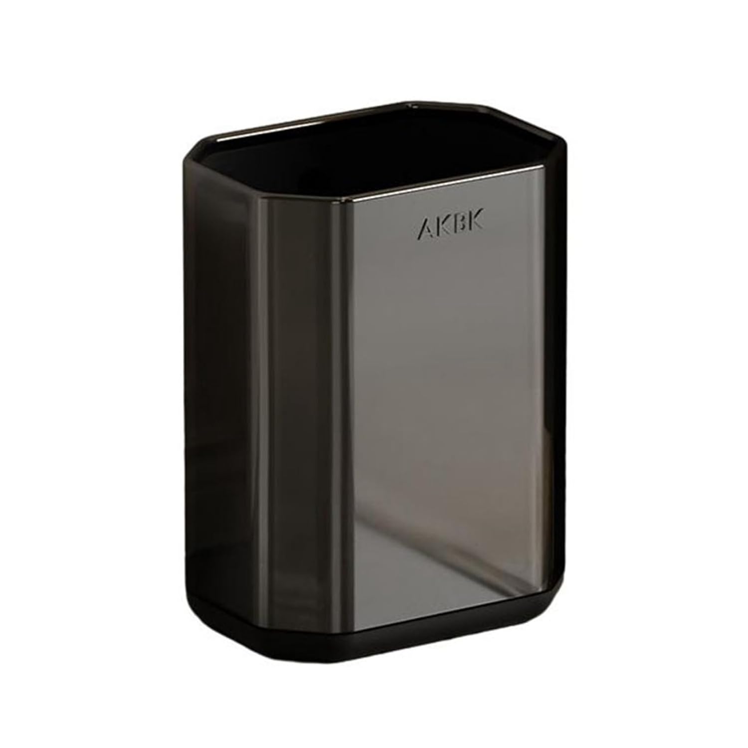 ゴミ箱 フタなし 12L ダストボックス 角型 ごみ箱 ゴミ袋が見えない スリム おしゃれ シンプル 抗菌 部屋 キッチン リビングルーム トイレ 浴室 オフィス用 スチール ブラック