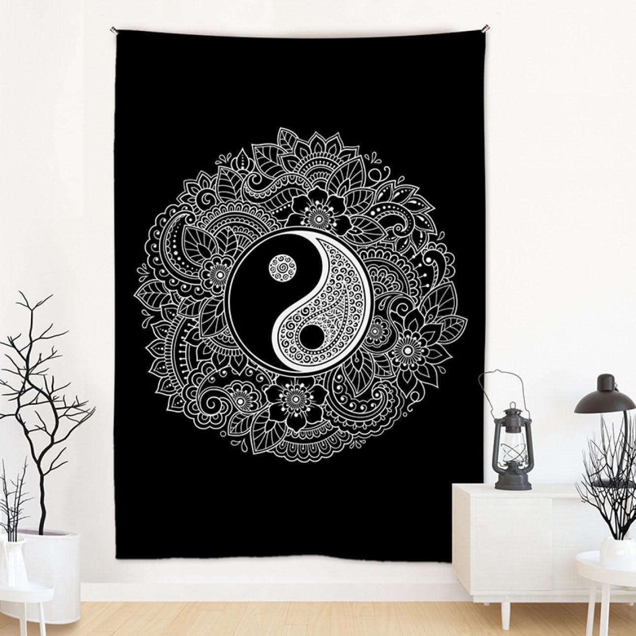 楽天市場】曼荼羅（まんだら)マルチクロス ダブル 215x205cm