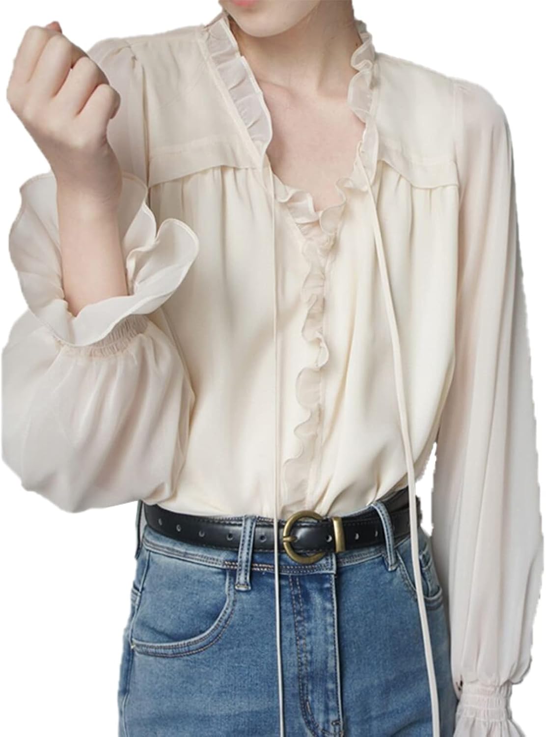 ブラウス シャツ フリル シンプル Yシャツ コットン シャツブラウス ロングシャツ ロング丈 カジュアル オフィス 通勤 会社 長袖 長袖シャツ スーツ 卒業式 卒園式 入学式 入園式 懇談会 レデ｜Libre777 10,424円