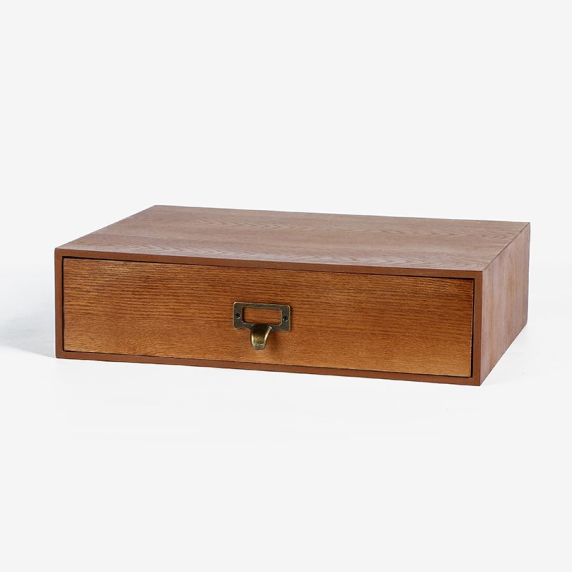 卓上チェスト 引き出し 取っ手 オフィス収納 卓上収納ボックス 35*25*9CM*2 小物収納 書類整理 スタイル1 おしゃれ 卓上引き出し 木製 デスクトップ収納ボックス スタッキング可 デスクト