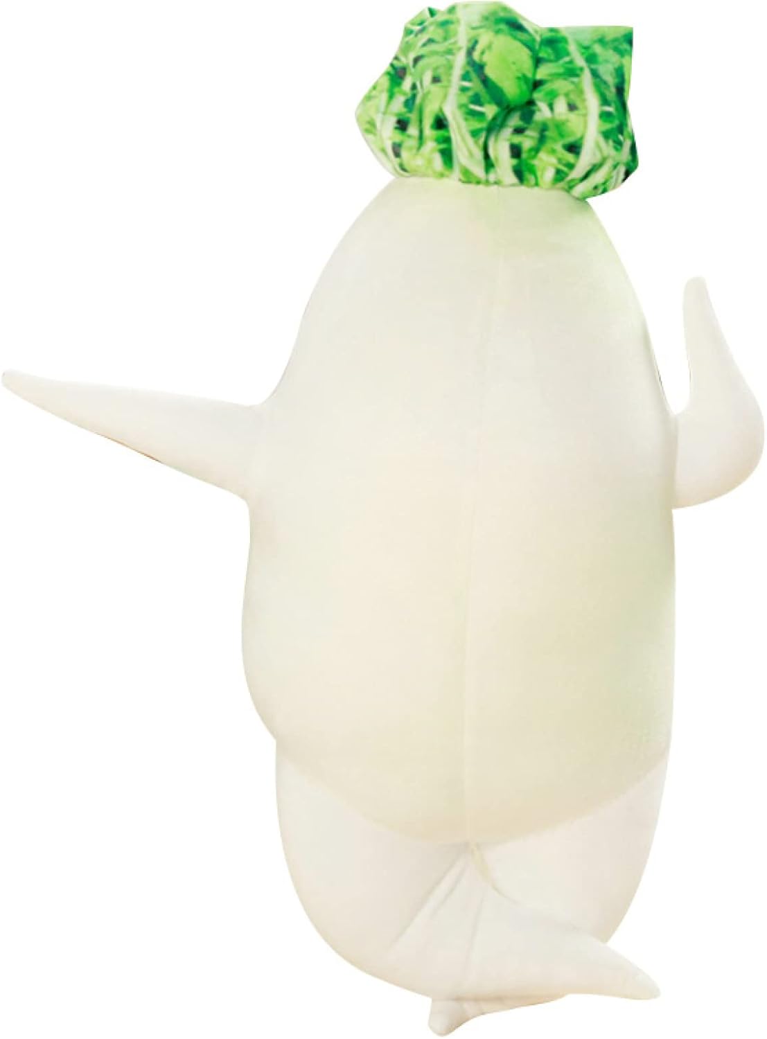 大根 ぬいぐるみ だきまくら 55cm 大根クッション 可愛い ロングクッション 添い寝まくら ふわふわ スタイル 柔らかい ふんわり もえもえ 店飾り 贈り物 彼女彼氏へ ギフト 昼寝枕 クリスマス