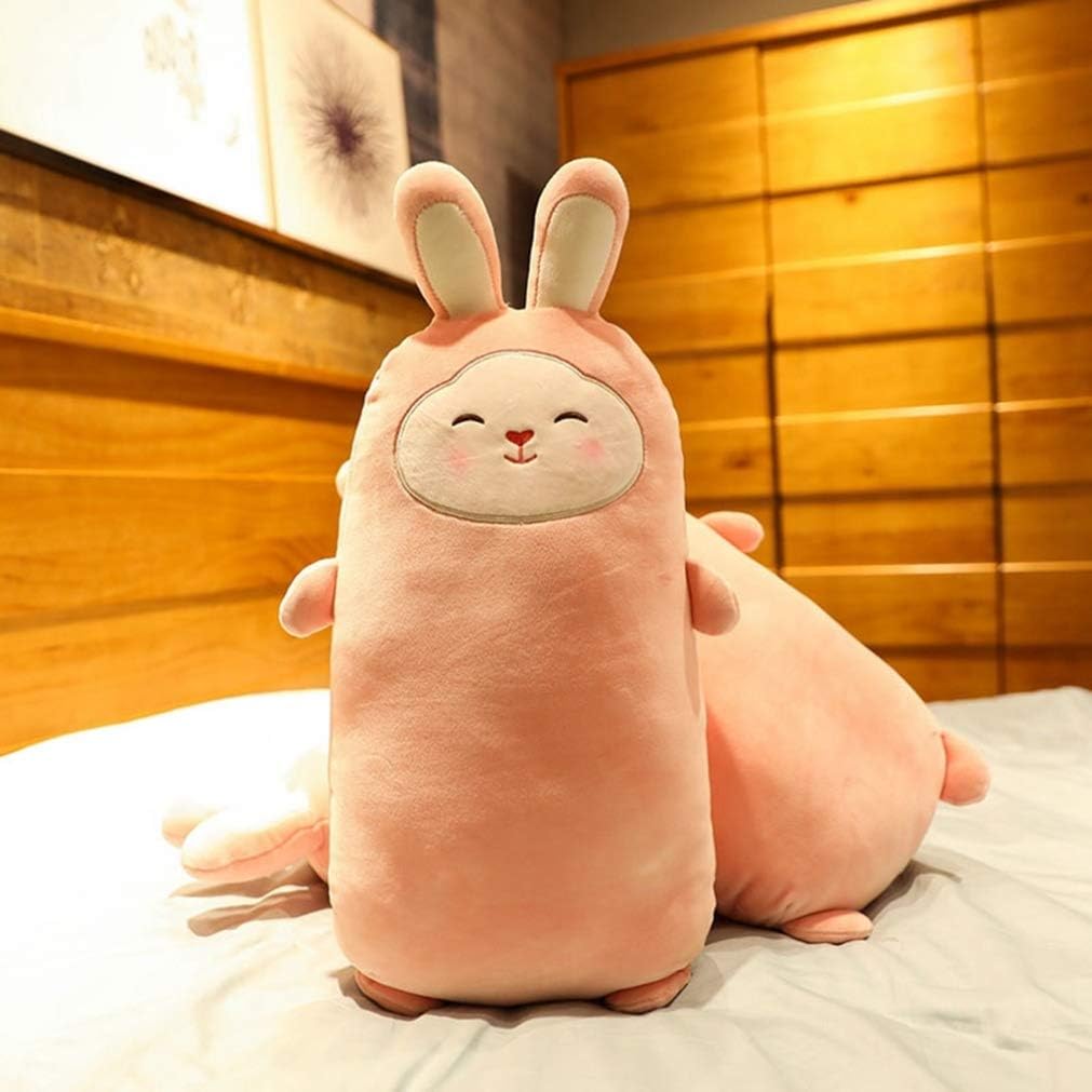 抱きまくら 家兎仕立てもの風呂敷き包み 好いたらしい もこもこ 添い寝 抱き枕 猫 パステル色の 多役立つこと 横向き寝 洗える 癒し系 事務机/睡眠時間まくら 差し上げ物 愛くるしげ ふわふわ 特大 サクラ色 100コマーシャル 抱き枕 ハラ