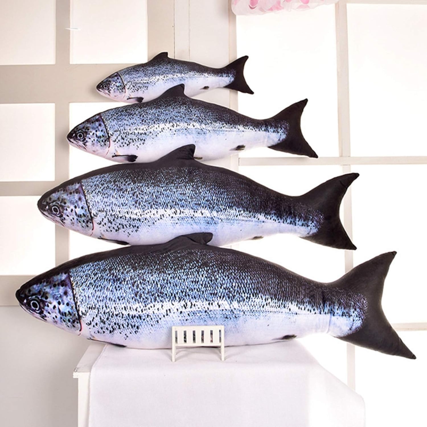 ぬいぐるみ 食物 年魚 抱き枕 愛くるしげ パステル色の ふわふわ 癒し系 抱きまくら 座布団 飾りつけ お生まれ落ちる日 クリスマス へ 意中の女彼へ 差し上げ物 室内装飾 色合い10 65コマーシャル 即物的 抱