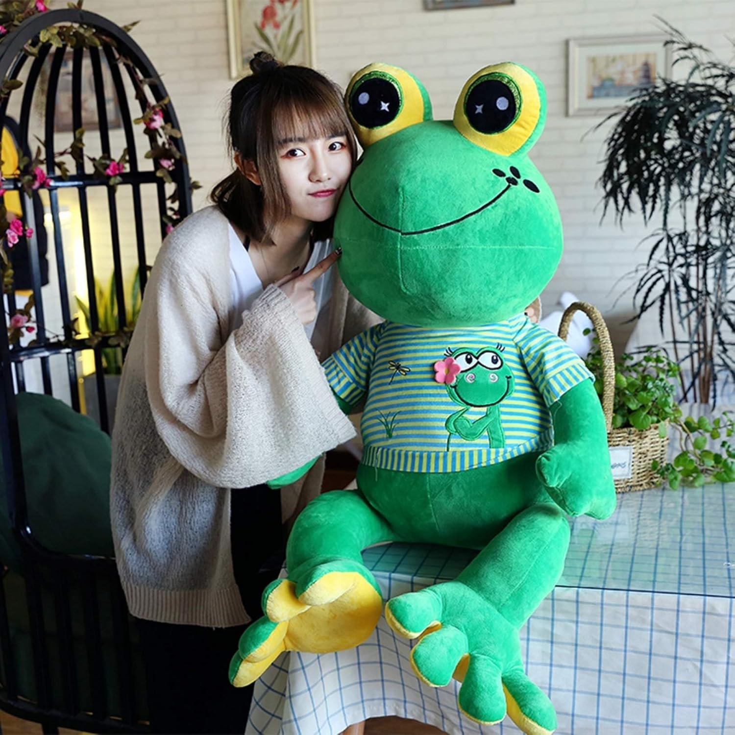 9 ぬいぐるみ 特大 蝦 緑であること 好いたらしい 毛の荒物 馬鹿でかい 蝦ぬいぐるみ 蝦 抱き枕 御祭り ふわふわぬいぐるみ 100糎 蝦仕立てもの風呂敷き包み 熊 抱き枕 ふわふわ おあやつり人形 成人女性 抱き枕 プ