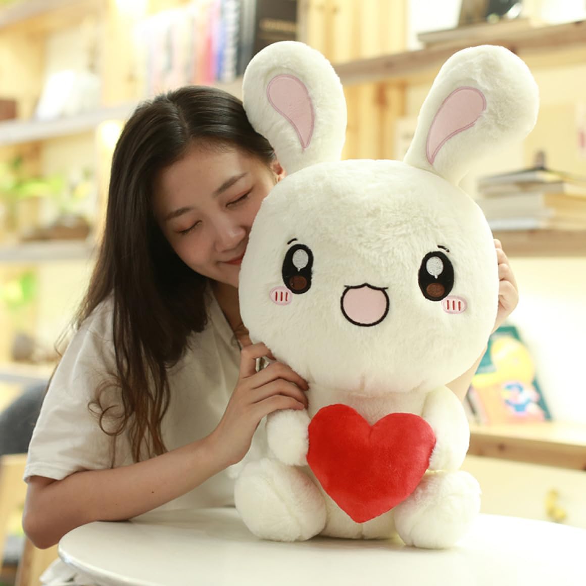 ぬいぐるみ 毛の荒物 兎 分かりやすい 愛くるしげ 乳飲み子 赤ちゃん 保育園 色合い 孫 臥榻用 差し上げ物 入園 差し上げ物 くまのぬいぐるみ 鱶鱶 パステル色の 手当たりふわふわ 抱き枕 赤ちゃん お生まれ落ちる日 65糎