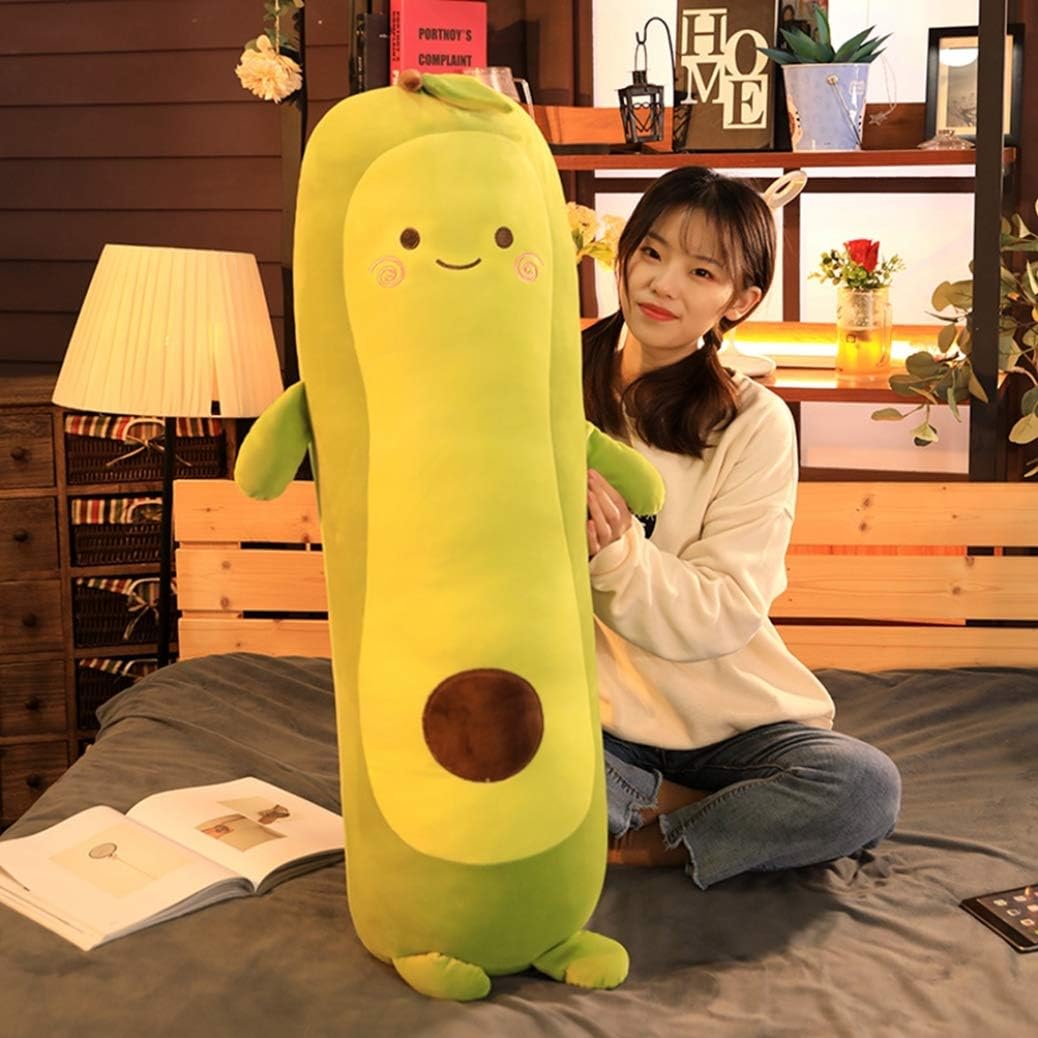 抱きまくら リアル 110 ぬいぐるみ アボカド デザインロング クッション かわいい 添い寝 洗える Y-02 円筒タイプ 肘置き 足置き 横向き寝 大きいサイズ おもちゃ 柔らかい 恋人贈り物 プ|Libre777