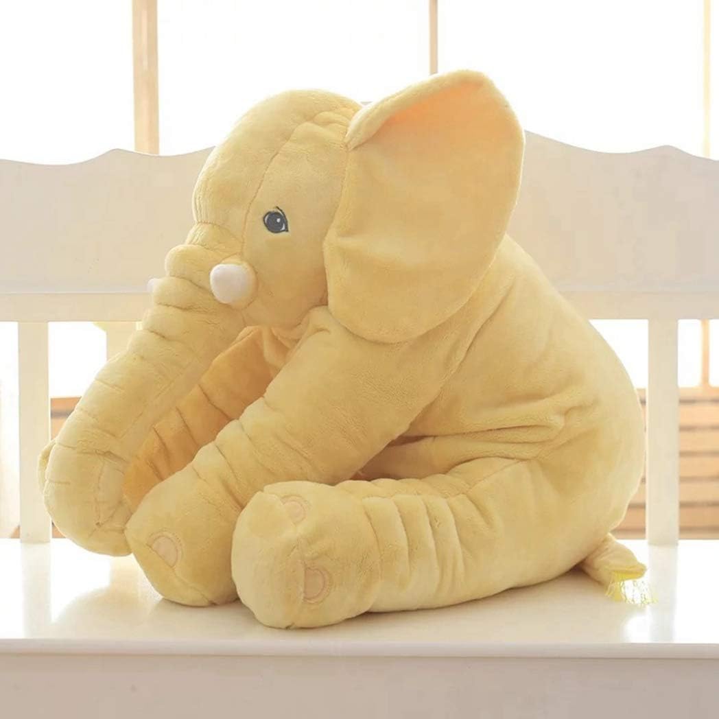 ぞう ぬいぐるみ 60cm ぞう ぬいぐるみ クッション 出産祝い 抱き枕 大きい ぬいぐるみ イエロー ゾウ ふわふわ 象さん ゾウさん 用 プレゼント 可愛い キャラクター 動物 もちもち 抱き枕｜Libre777