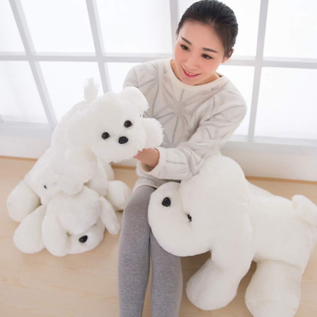 犬 ぬいぐるみ かわいい 60cm おもちゃ フワフワ 抱き枕 誕生日 記念日 贈り物 プレゼント ギフト だきまくら 動物 おもちゃ 添い寝枕 子供プレゼント 大きい 特大 白 柔らかい 縫い包み
