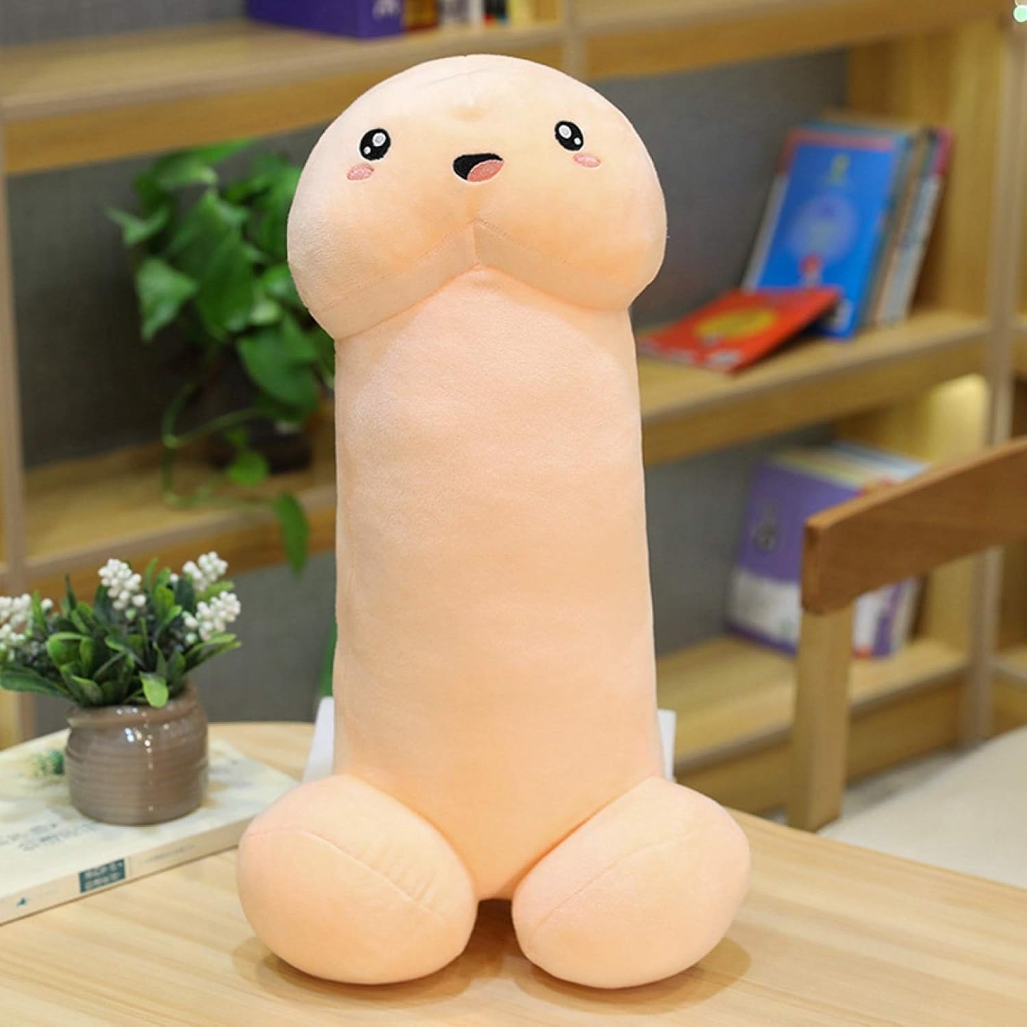 抱き枕 ぬいぐるみ 面白い かわいい 枕 クッション いたずらに最適 インテリア プレゼント カラー1 ふわふわ 癒し 手触りいい 彼女へ ロング リアル縫いぐるみ 抱きまくら 男性 ベッド ソファー