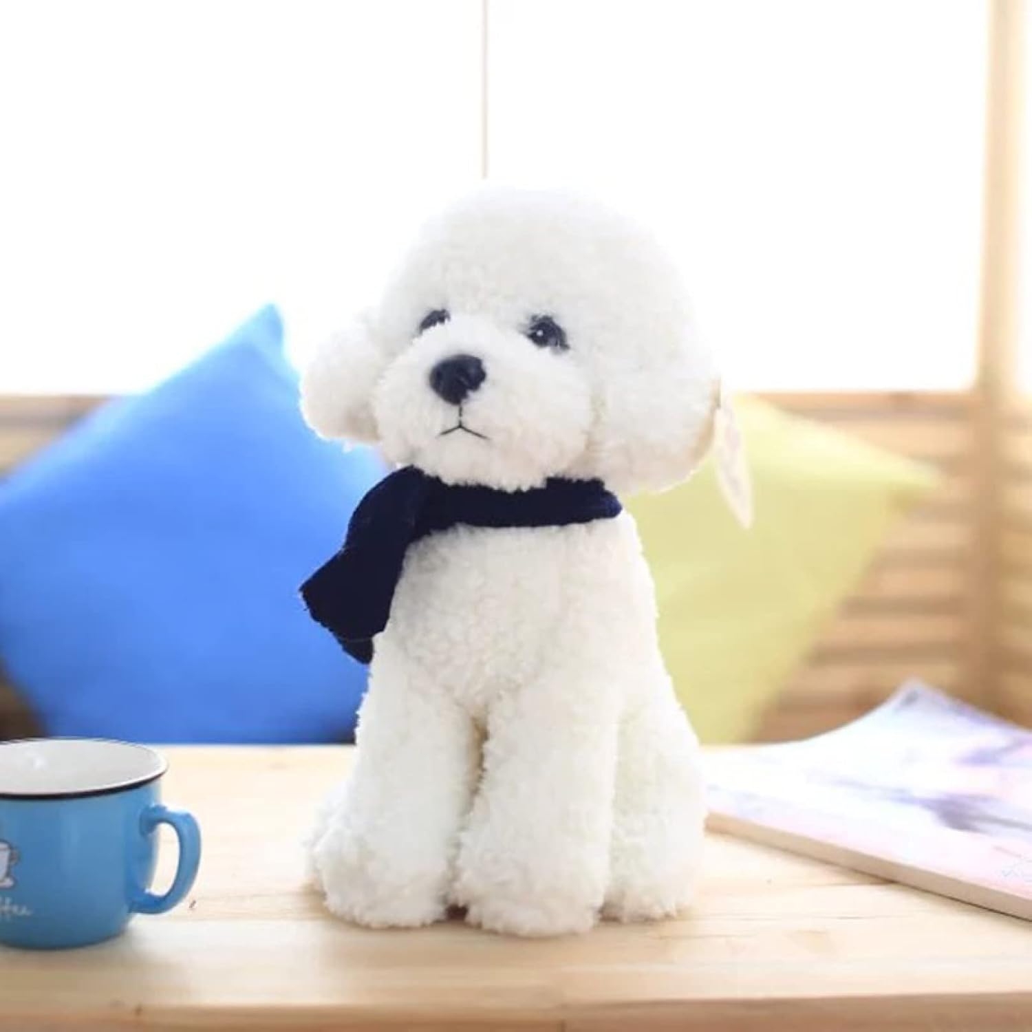 抱き枕 犬 抱きまくら プードル リアル ペット プードル 縫い包み 動物 ぬいぐるみ 添い寝枕 ホワイト 子犬 犬 縫い包み 男の子 女の子 25cm 贈り物 おもちゃ 添い寝枕 おもしろい ふわふ|Libre777