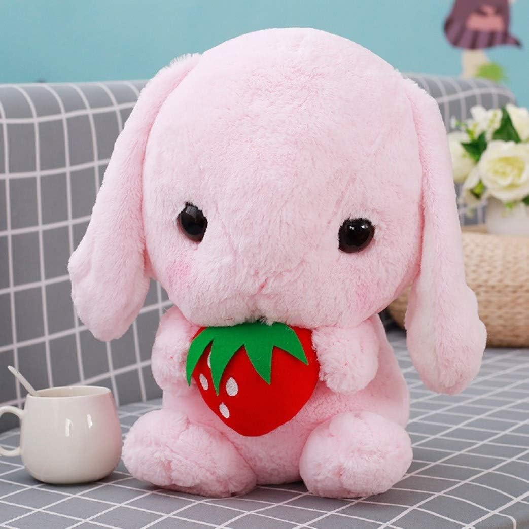 ぬいぐるみ 毛の荒物 家兎 可愛らしい 馬鹿でかい 抱き枕 ふわふわ 論なく論なく 癒し成り行き 差し上げ物 バレンタインデー/白いことデー 意中の女へ 生まれ落ちる日/祝する日 店飾りつけ 飾りつけ 臥榻姿勢 サクラ色 80糎