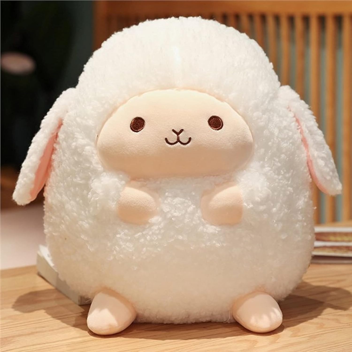 ぬいぐるみ 特大 ぬいぐるみ ひつじ 色つや 羊 ふわふわ ぬいぐるみ 馬鹿でかい 毛の荒物 抱き枕 好いたらしいぬいぐるみ ふわふわぬいぐるみ 用ぬいぐるみ パステル色の 手あそび 萌え萌え 癒し うしろ帯 23糎