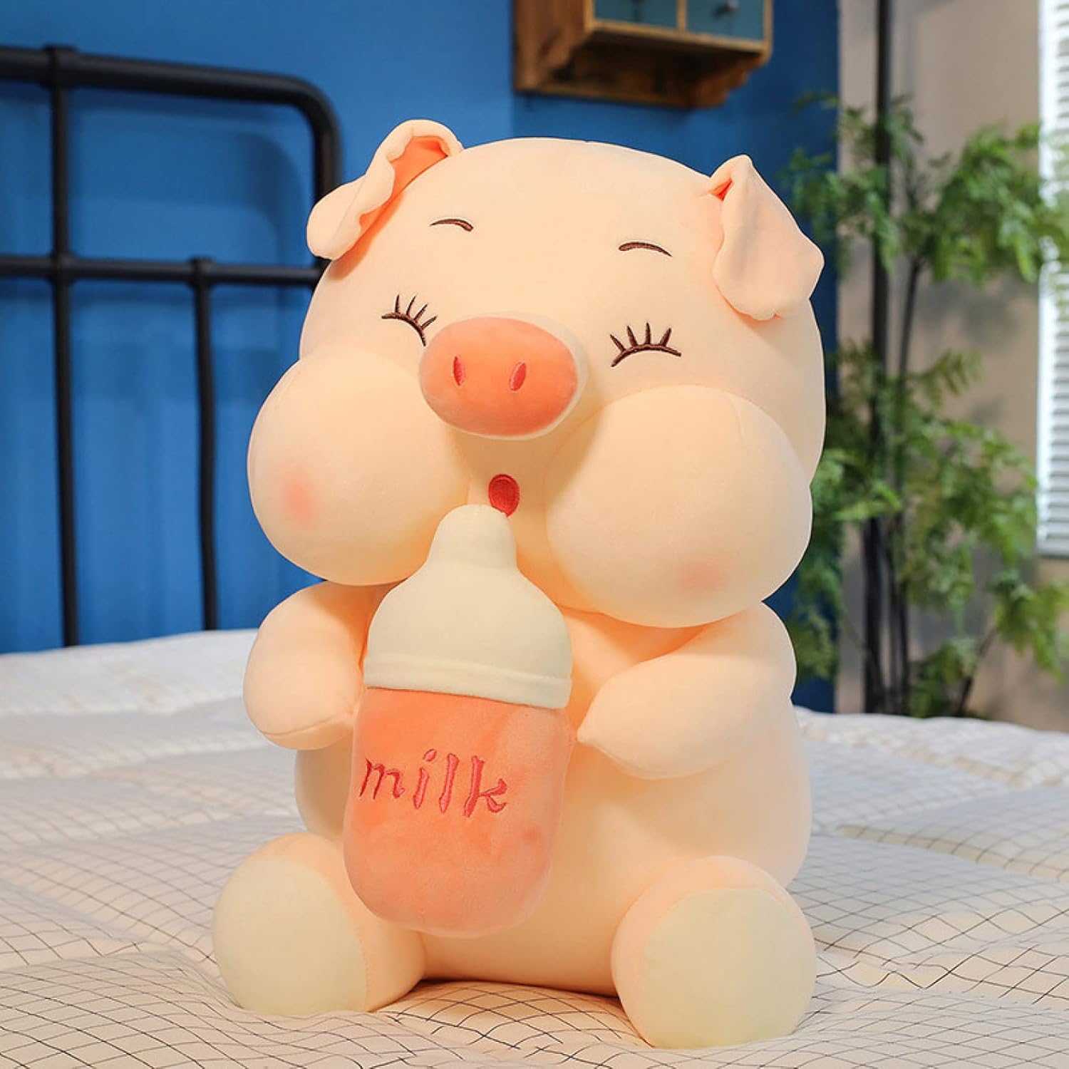 ぬいぐるみ マスコット 青写真 愛くるしげ 70糎 ふわふわ やわらか 座布団 遊び道具 癒し 差し上げ物 飾りつけ 豚 愛玩動物 車内 旅する用 差し上げ物用 縫いぐるみ 遊び道具 ふわりん おもしろ