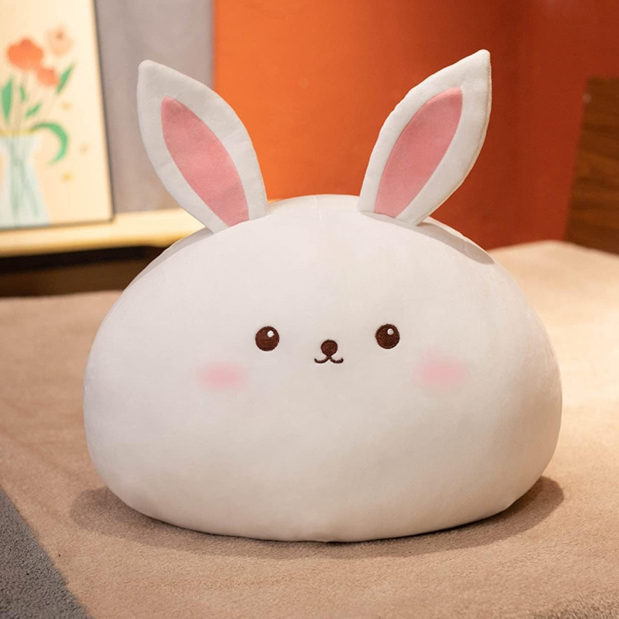 抱きまくら 兎仕立てもの風呂敷き包み 好いたらしい 家兎 30糎 もこもこ 多役立つこと ぬいぐるみ 横向き寝 添い寝 兎 抱き枕 うさぎ手あそび パステル色の ふわふわ 洗える 癒し系 睡眠時間まくら 可愛らしい 差し上げ物 特大