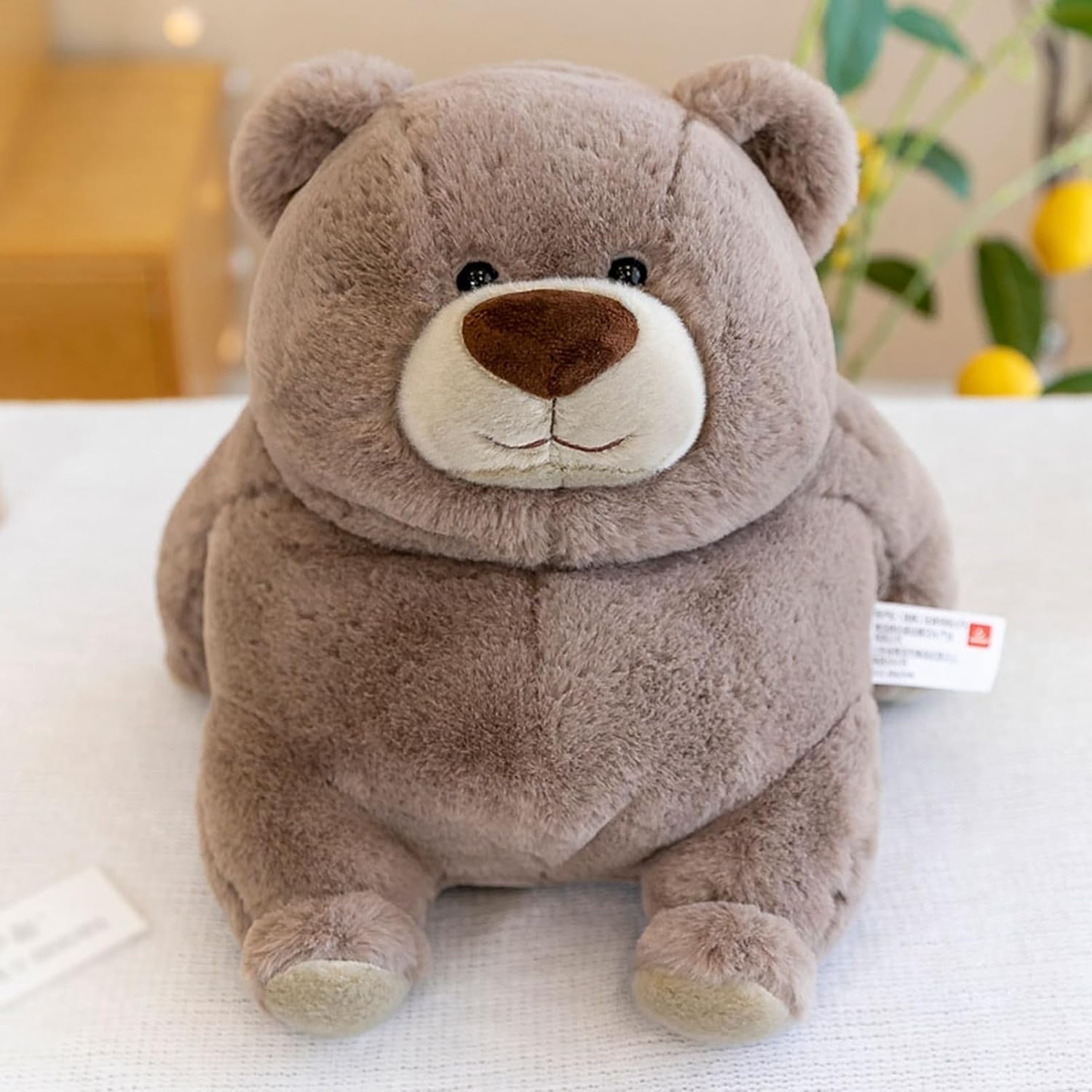 動物 ぬいぐるみ 抱きまくら 弾力 キッズ 女性 クリスマス 誕生日 新年 おもちゃ 縫い包み クッション ギフト ソファー背当て 熊 33cm