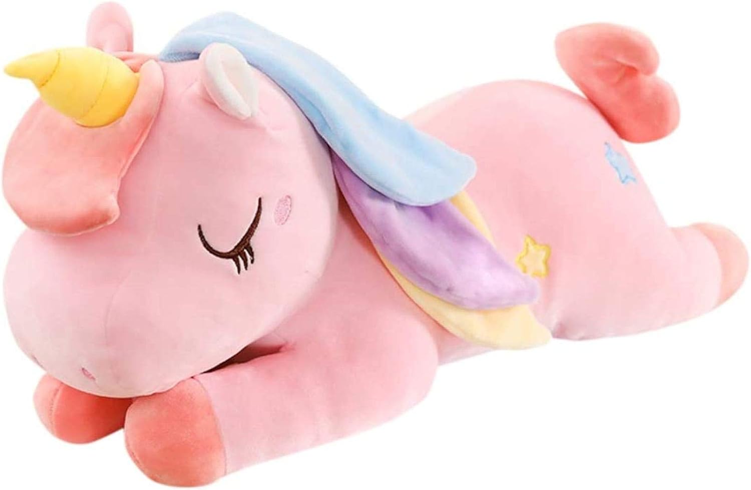 ユニコーン ぬいぐるみ 抱き枕 ふわふわ 癒やし かわいい ピンク 40-130cm キャラクター お誕生日 クリスマス 記念日 プレゼント 女の子 男の子 縫い包み だきまくら 柔らかい クッション｜Libre777