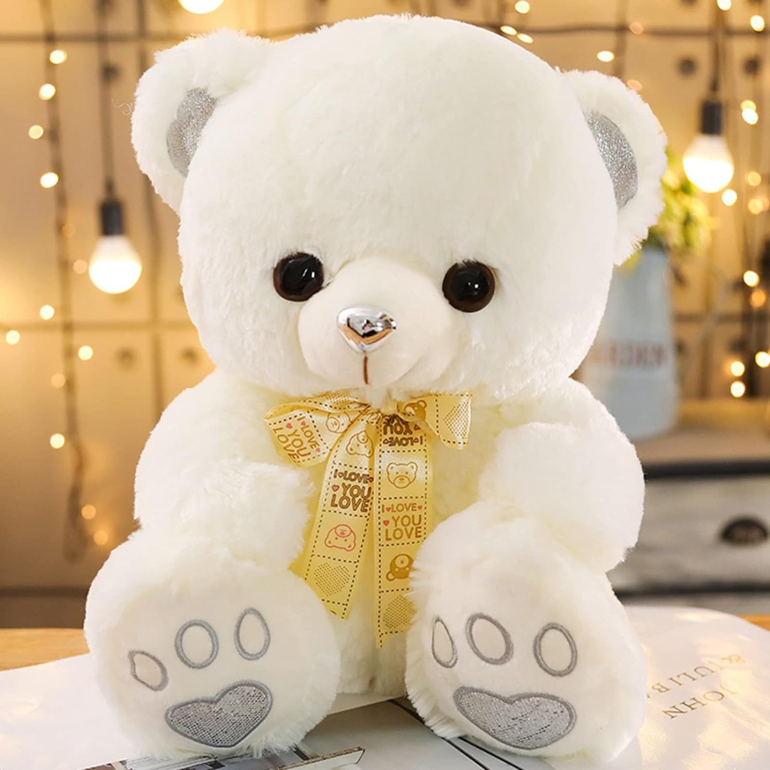 テディベア ぬいぐるみ くまぬいぐるみ 萌え萌え 癒し系 愛くるしげ 赤ちゃん用 好一対 シュロの葉ベアあやつり人形 熊遊び道具 パステル色の 軽さ ふわふわ 生まれ落ちる日 儀式用 バレンタインデー 差し上げ物 50コマーシャル