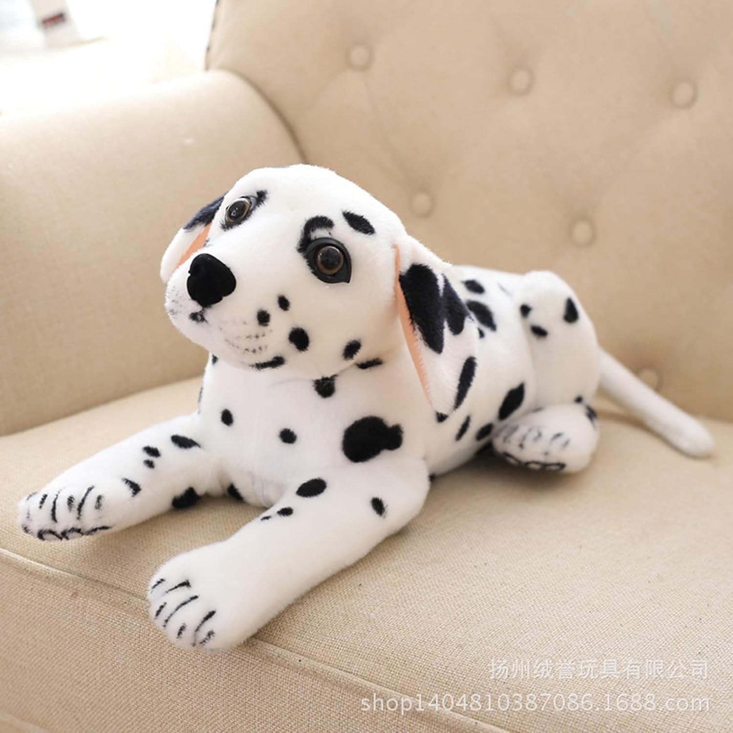 特大ぬいぐるみ　ダルメシアン　犬　インテリア　置物　実寸　コレクション 特大ぬいぐるみ ダルメシアン 犬 インテリア 置物 実寸