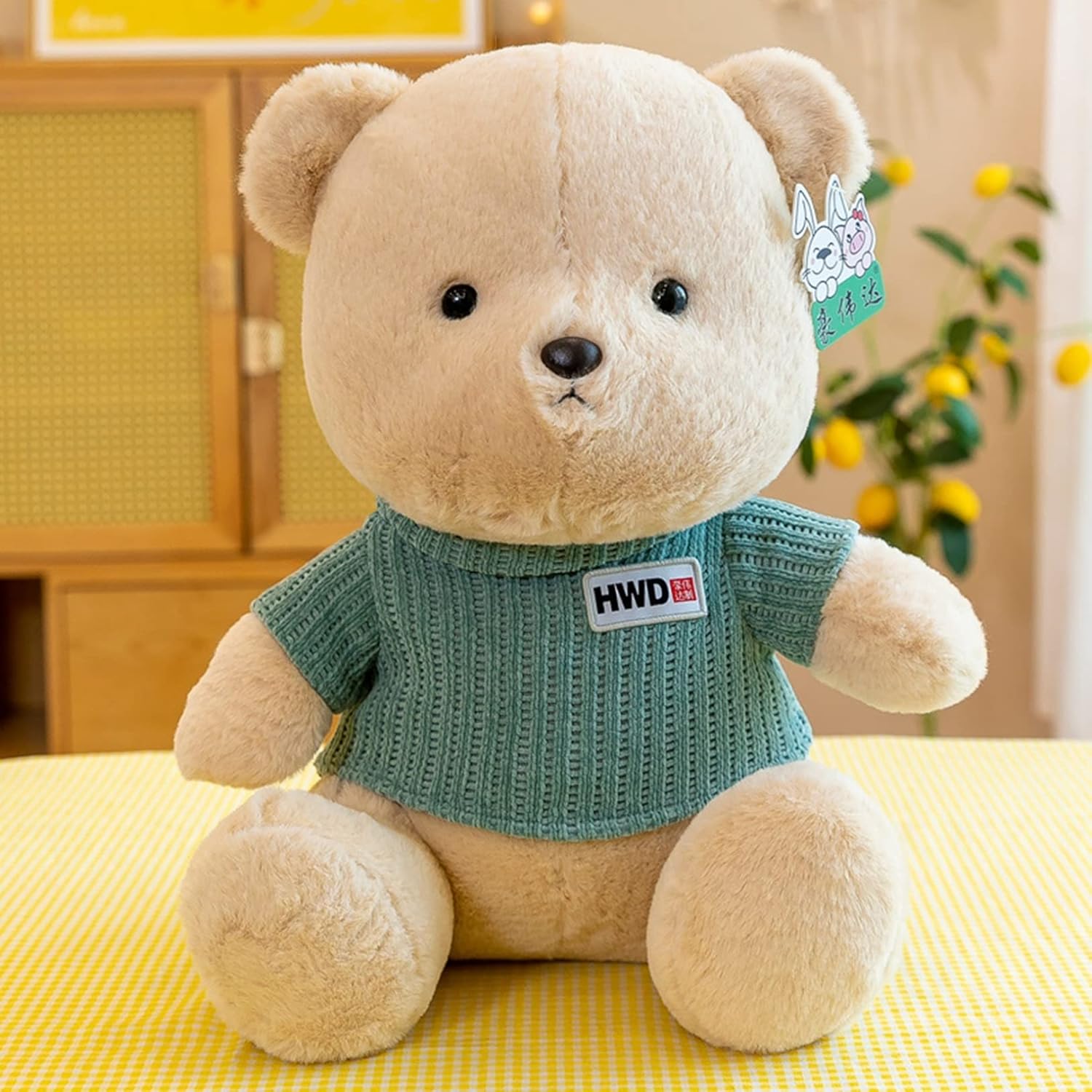 ぬいぐるみ テディベアぬいぐるみ ふわふわ 可愛い クマ 蝶結びクマ セータークマ かわいい 萌え萌え 癒し系 柔らかい 小さい 抱き枕 熊人形 子供用 カップル 恋人 彼女 女の子 結婚式 バレンタ｜Libre777