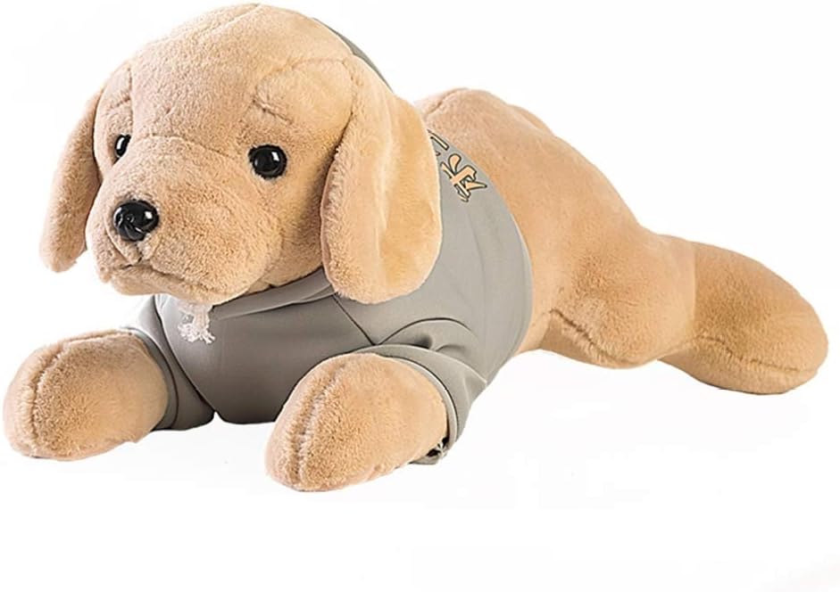 犬 かわいい ぬいぐるみ 動物 ゴールデン・レトリバー 抱き枕 添い寝枕 セーター着 萌え萌え 人形 子供 女の子 もこもこ 癒し系 リアル おもちゃ アニマルズ 誕生日 贈り物 プレゼント 40-8|Libre777