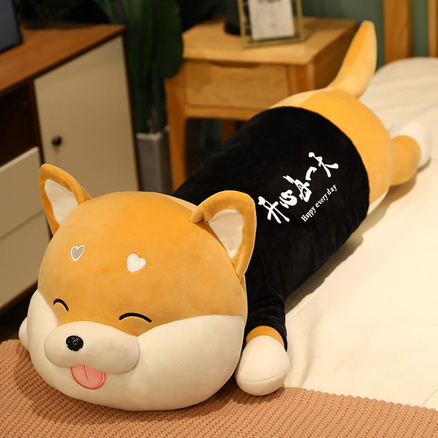 芝犬抱き枕 気が大きい大きさ 柴犬ぬいぐるみ 犬あやつり人形 睡眠時間枕 好いたらしい pp ふわふわ ホンブルグ帽 横向き寝 好いたらしい お部屋 寝椅子 室内装飾 ファスナー 洗える 意中の女 赤ちゃん 生まれ落ちる日 クリスマス 差し上げ物 差し上げ物