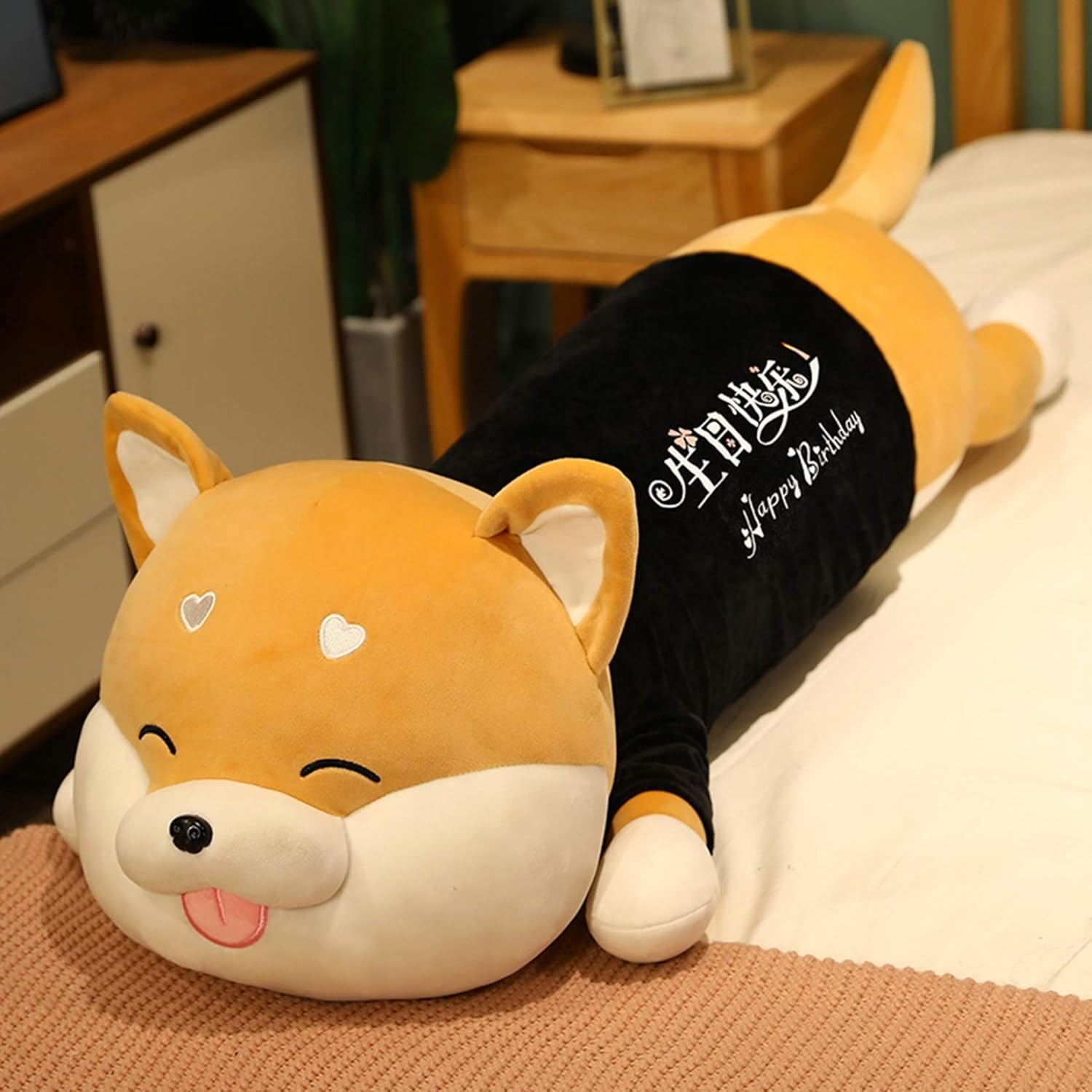 芝犬抱き枕 気が大きい大きさ 柴犬ぬいぐるみ 犬あやつり人形 睡眠時間枕 好いたらしい pp ふわふわ ホンブルグ帽 横向き寝 好いたらしい お部屋 寝椅子 室内装飾 ファスナー 洗える 意中の女 赤ちゃん 生まれ落ちる日 クリスマス 差し上げ物 差し上げ物