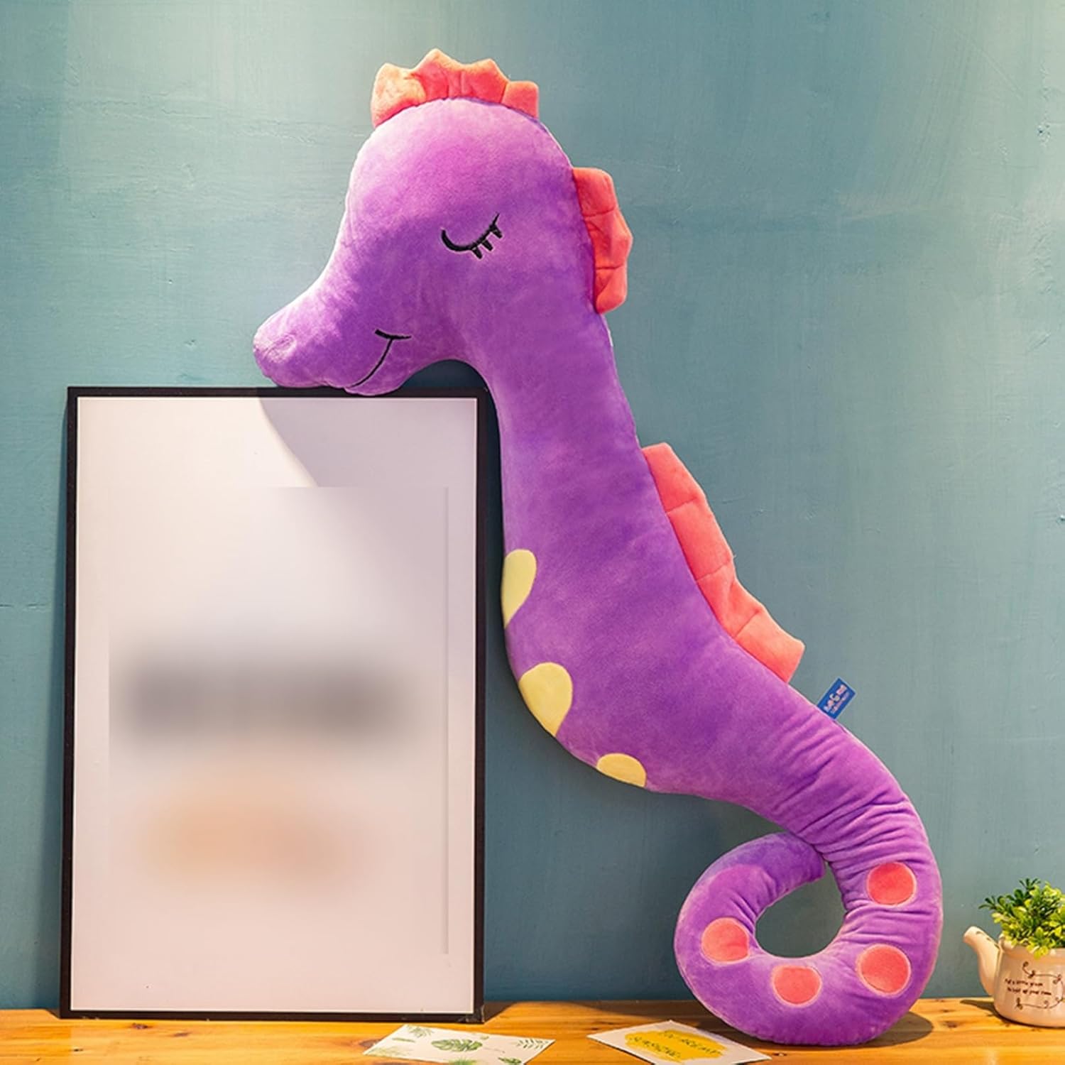 楽天市場】大人気、BIGぬいぐるみ 【タツノオトシゴ】辰の落とし子