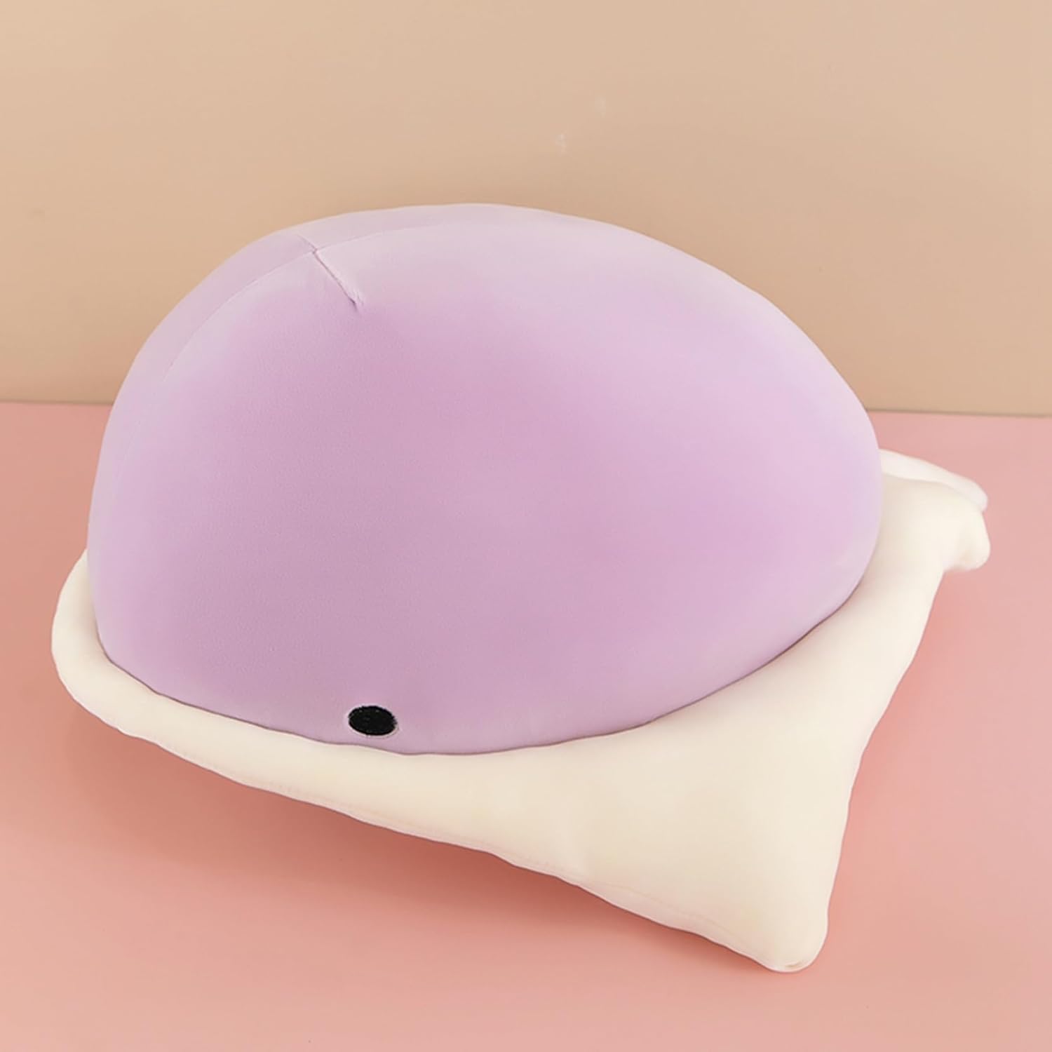 エイ ぬいぐるみ 抱きまくら 海洋生物 魚 さかな 面白い 団子型 紫 40cm だきまくら おもちゃ ビッグサイズ 巨大 かわいい 萌え ふわふわ やわらかい 癒し系 プレゼント オフィス 居眠り|Libre777